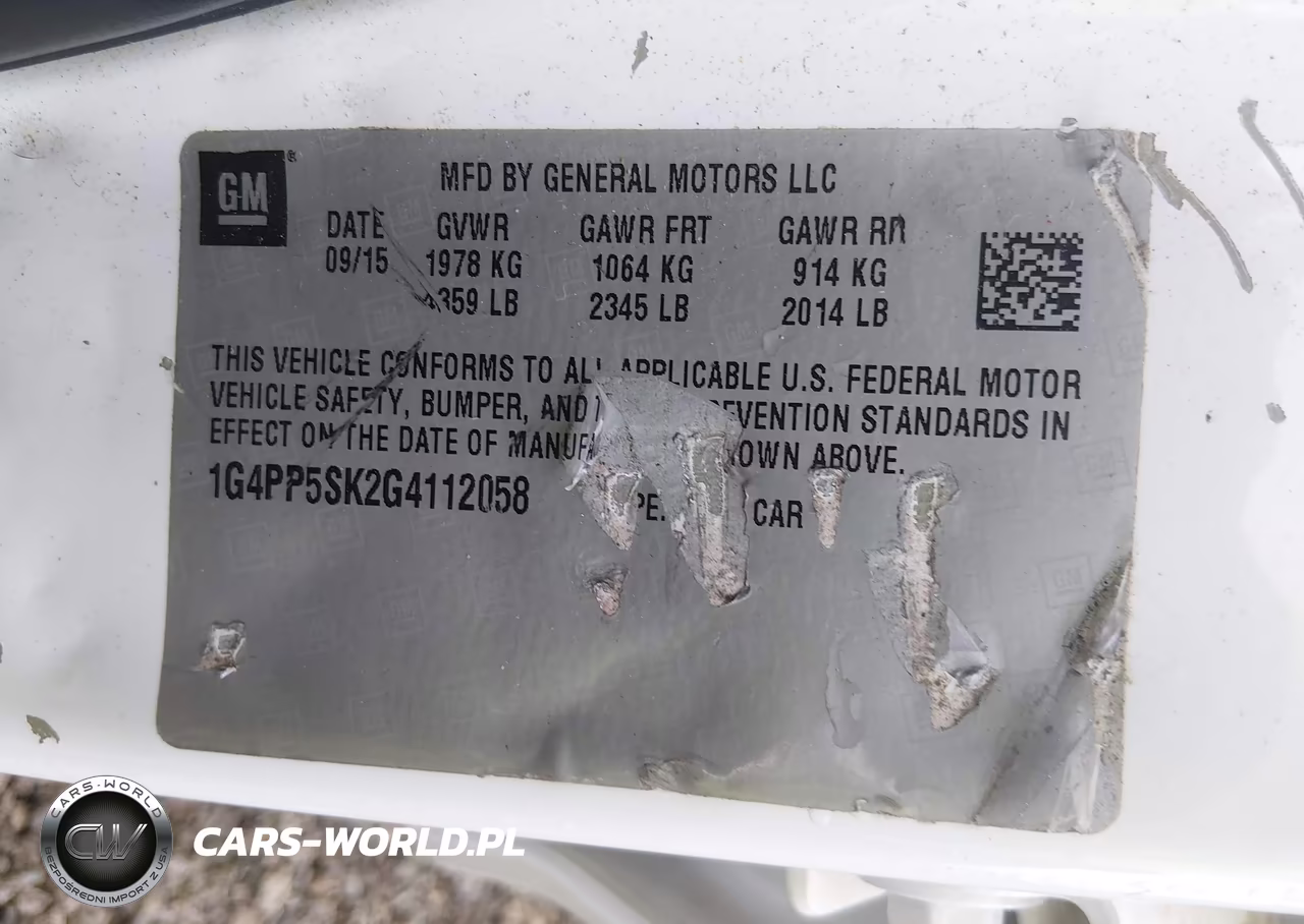 2016 Buick Verano VIN:1G4PP5SK2G4112058 - 9