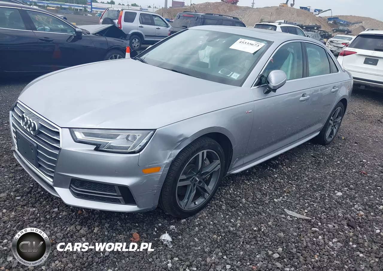 2018 Audi A4 2.0T Premium-2.0T Tech Premium VIN:WAUENAF41JN012327 - 2