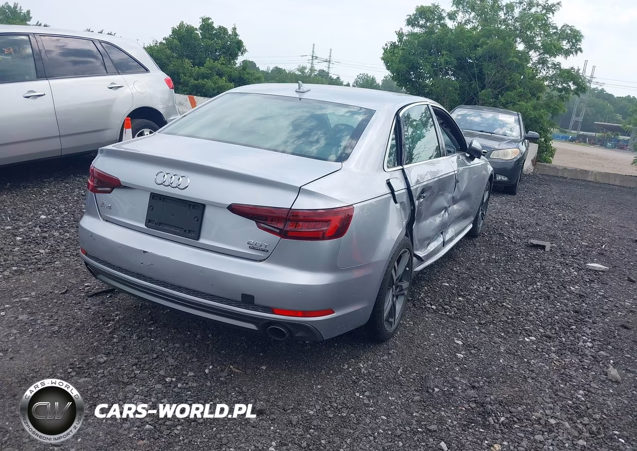 2018 Audi A4 2.0T Premium-2.0T Tech Premium VIN:WAUENAF41JN012327 - 4