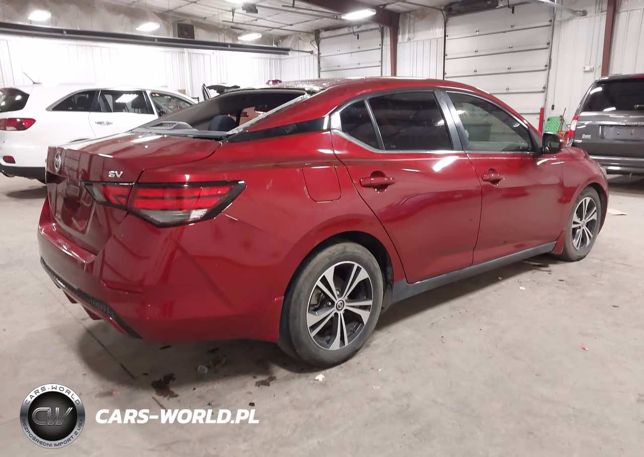 2020 Nissan Sentra Sv Xtronic Cvt VIN:3N1AB8CV6LY308307 - 4