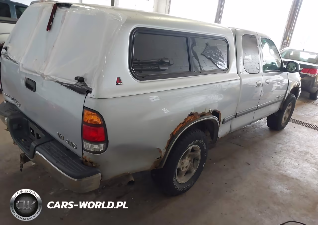 2000 Toyota Tundra Sr5 V8 VIN:5TBBT4416YS038196 - 4