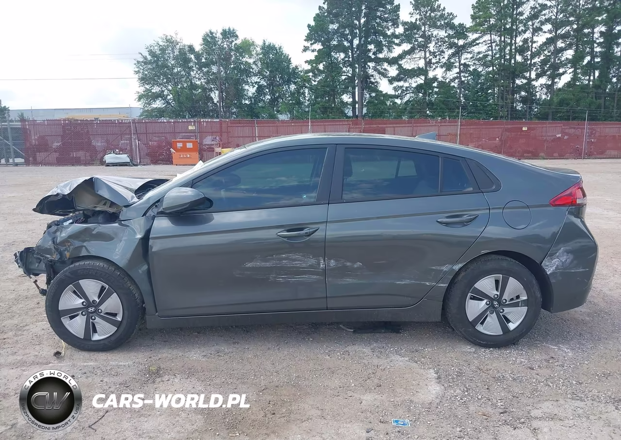 2022 Hyundai Ioniq Hybrid Blue VIN:KMHC65LC4NU281360 - 14