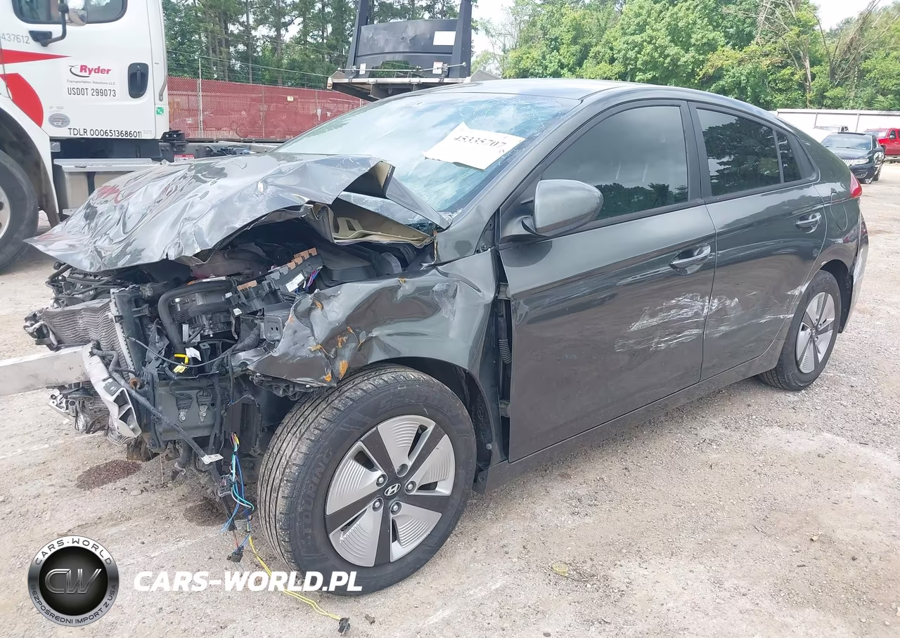 2022 Hyundai Ioniq Hybrid Blue VIN:KMHC65LC4NU281360 - 2