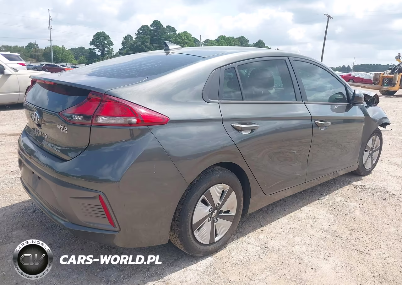 2022 Hyundai Ioniq Hybrid Blue VIN:KMHC65LC4NU281360 - 4