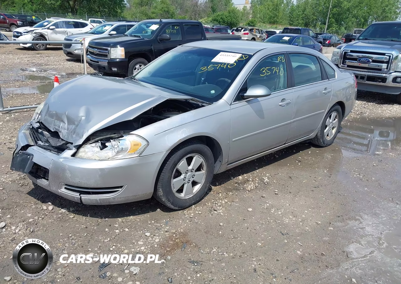 2008 Chevrolet Impala Lt VIN:2G1WT58N589107649 - 2