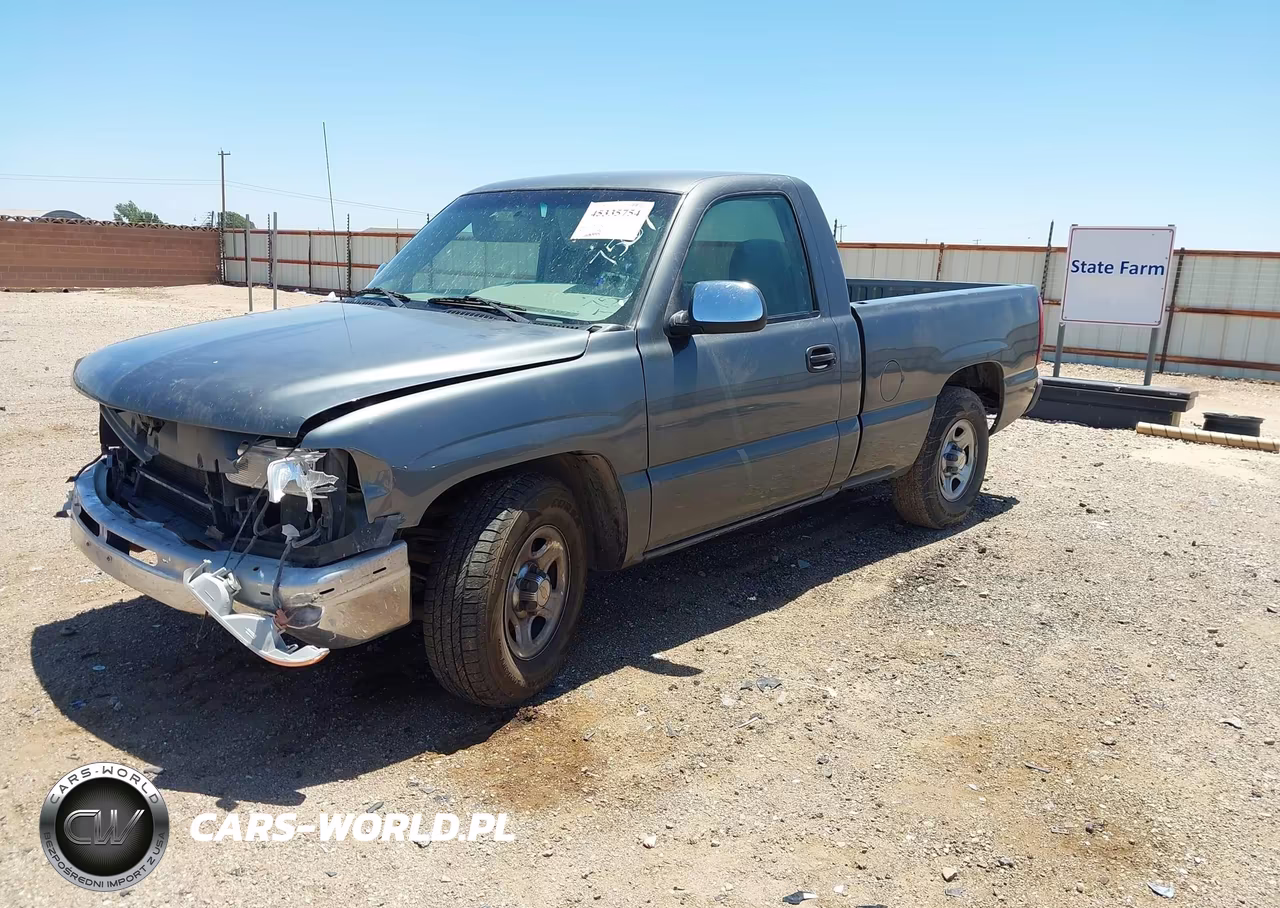 2000 Chevrolet Silverado 1500 Ls VIN:1GCEC14T9YZ167567 - 2