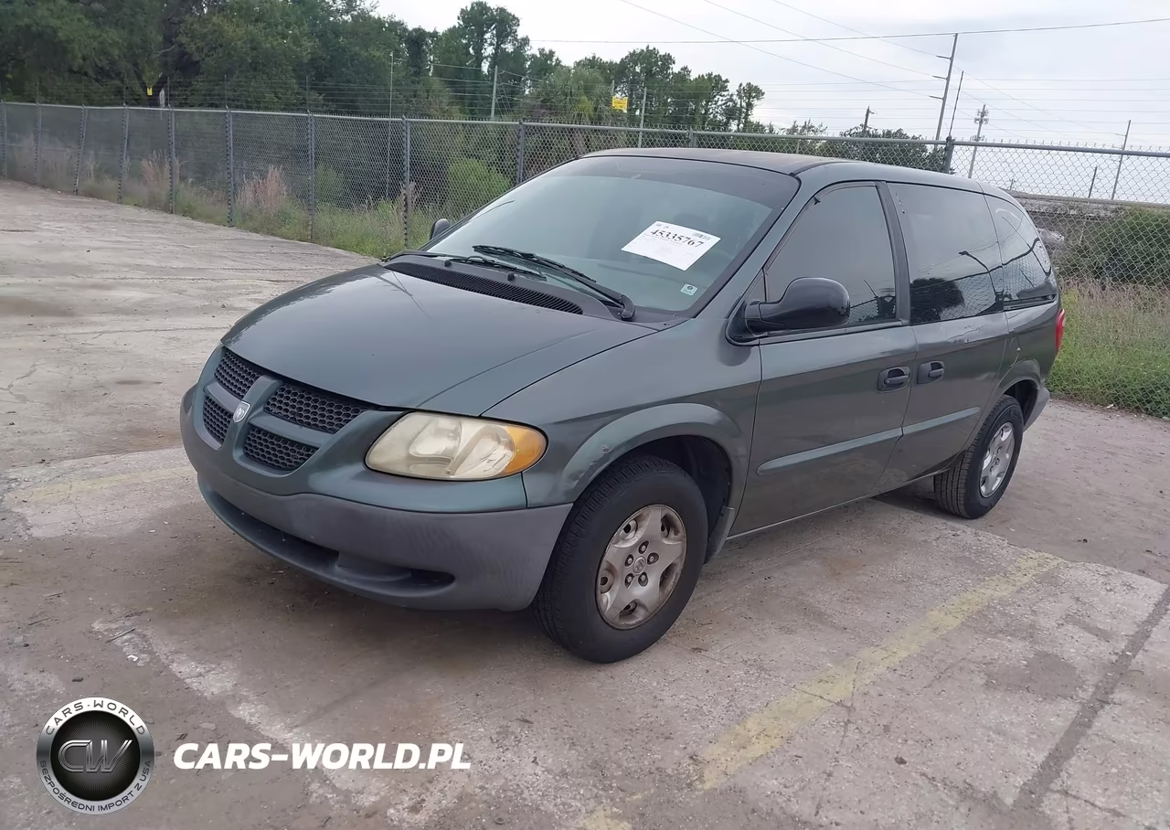 2003 Dodge Caravan Se VIN:1D4GP25B93B169221 - 2