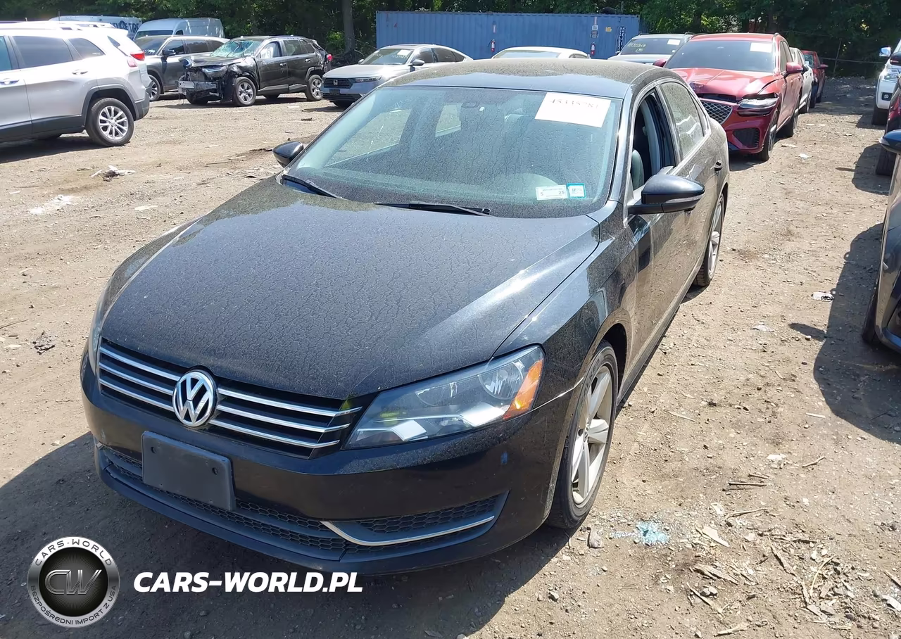 2012 Volkswagen Passat 2.5L Se VIN:1VWBP7A3XCC051009 - 2