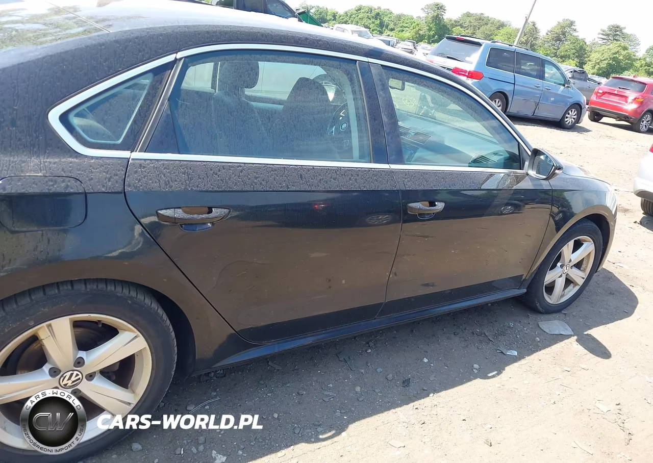 2012 Volkswagen Passat 2.5L Se VIN:1VWBP7A3XCC051009 - 6