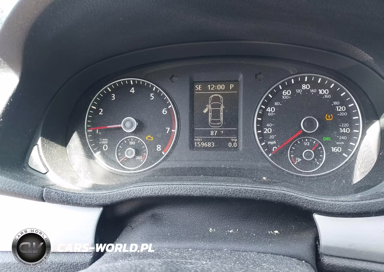 2012 Volkswagen Passat 2.5L Se VIN:1VWBP7A3XCC051009 - 7