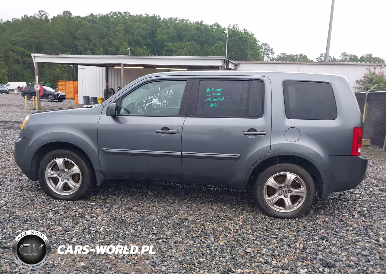 2013 Honda Pilot Ex VIN:5FNYF3H45DB014557 - 14