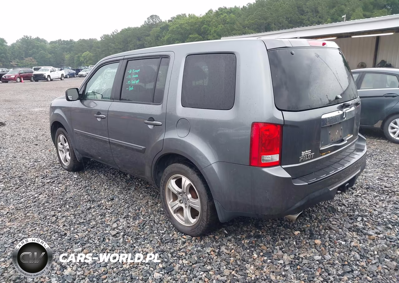 2013 Honda Pilot Ex VIN:5FNYF3H45DB014557 - 3