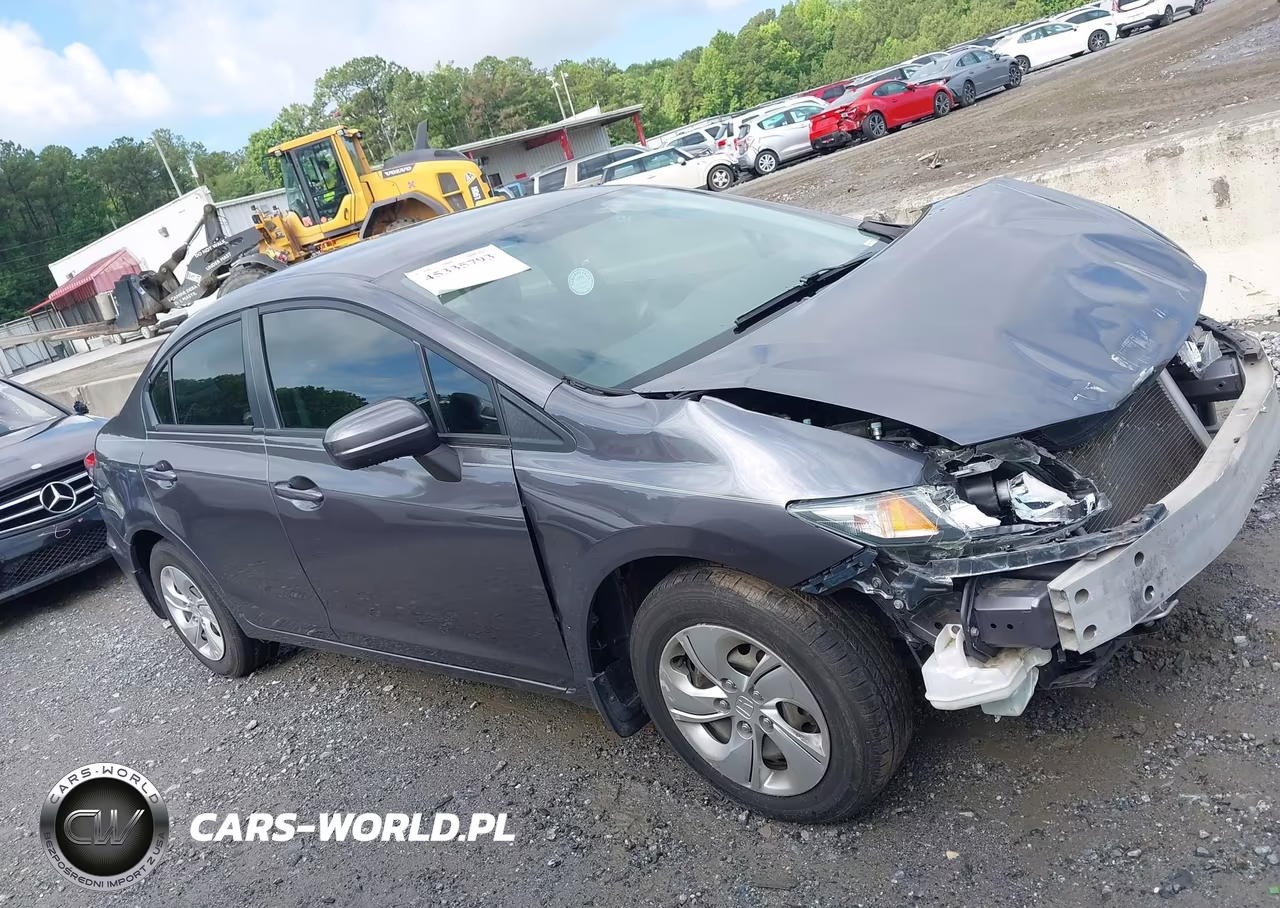 2015 Honda Civic Lx VIN:19XFB2F57FE070453 - 13