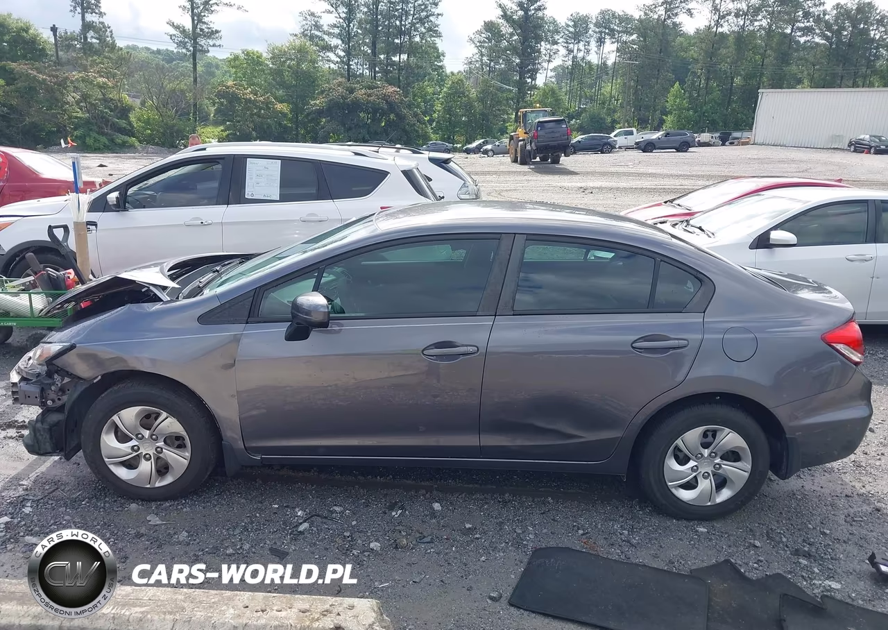 2015 Honda Civic Lx VIN:19XFB2F57FE070453 - 14