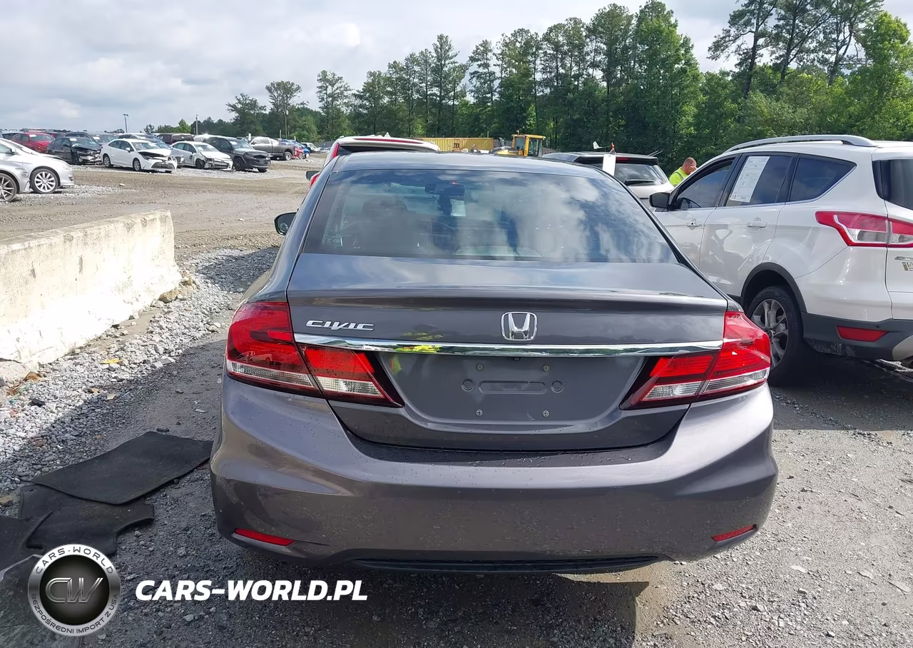 2015 Honda Civic Lx VIN:19XFB2F57FE070453 - 16
