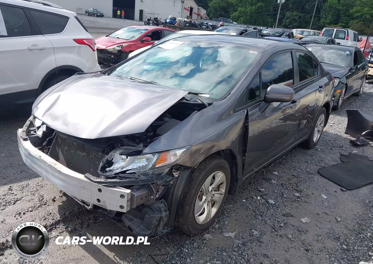 2015 Honda Civic Lx VIN:19XFB2F57FE070453 - 2