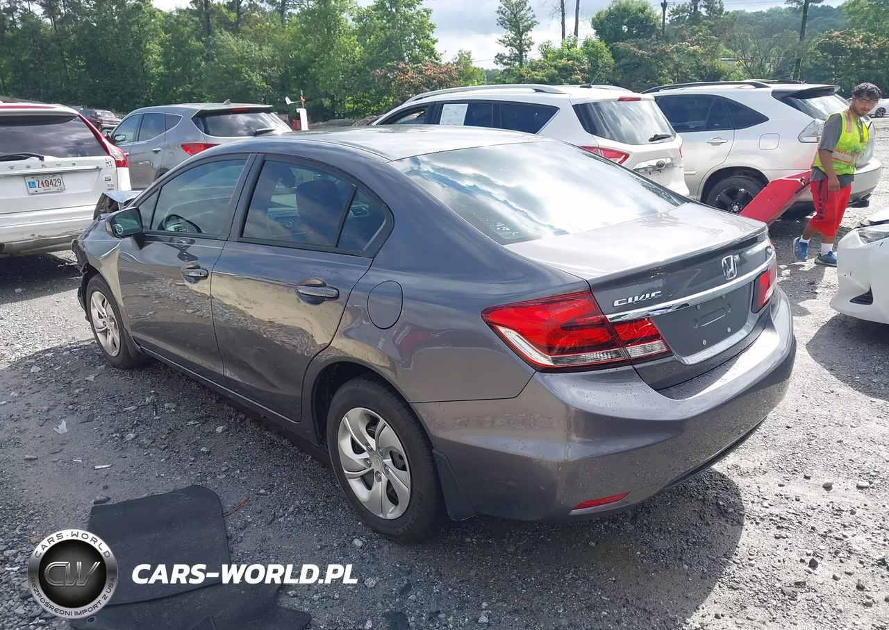 2015 Honda Civic Lx VIN:19XFB2F57FE070453 - 3