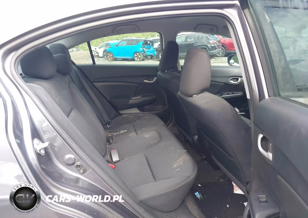 2015 Honda Civic Lx VIN:19XFB2F57FE070453 - 8