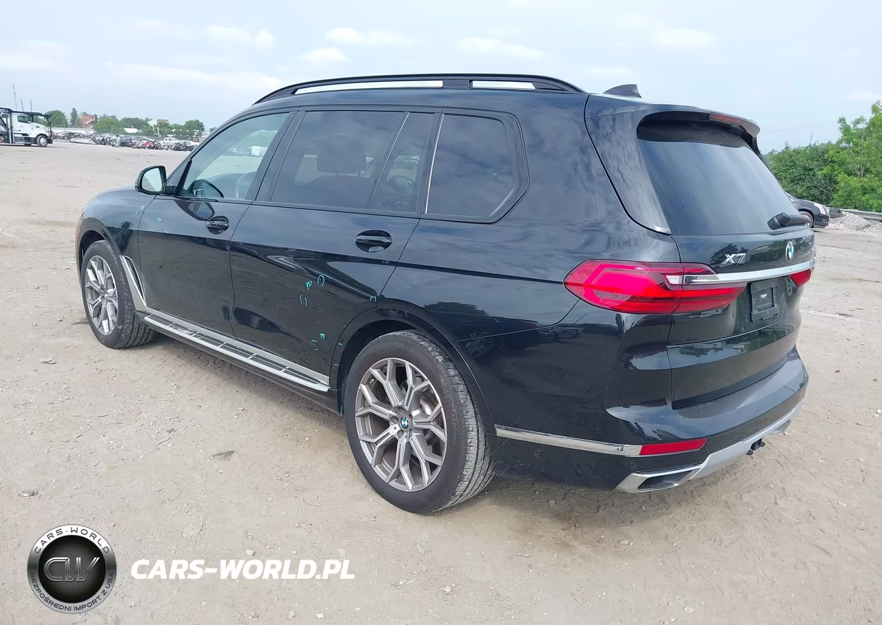 2022 BMW X7 xDrive40I VIN:5UXCW2C00N9L52046 - 3