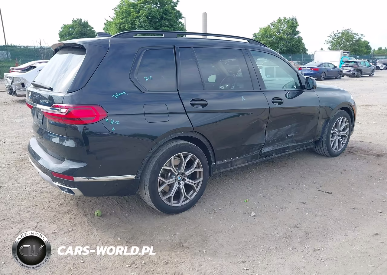 2022 BMW X7 xDrive40I VIN:5UXCW2C00N9L52046 - 4