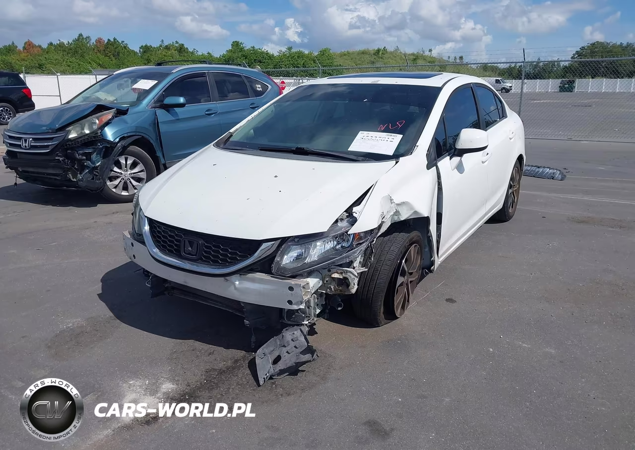 2013 Honda Civic Ex VIN:19XFB2F80DE050844 - 2