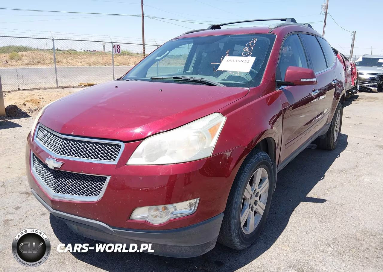 2010 Chevrolet Traverse Lt VIN:1GNLRFED4AJ198019 - 2