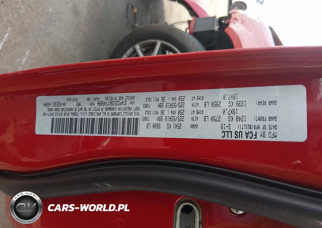 2019 Dodge Journey Gt Awd VIN:3C4PDDEG5KT745896 - 9