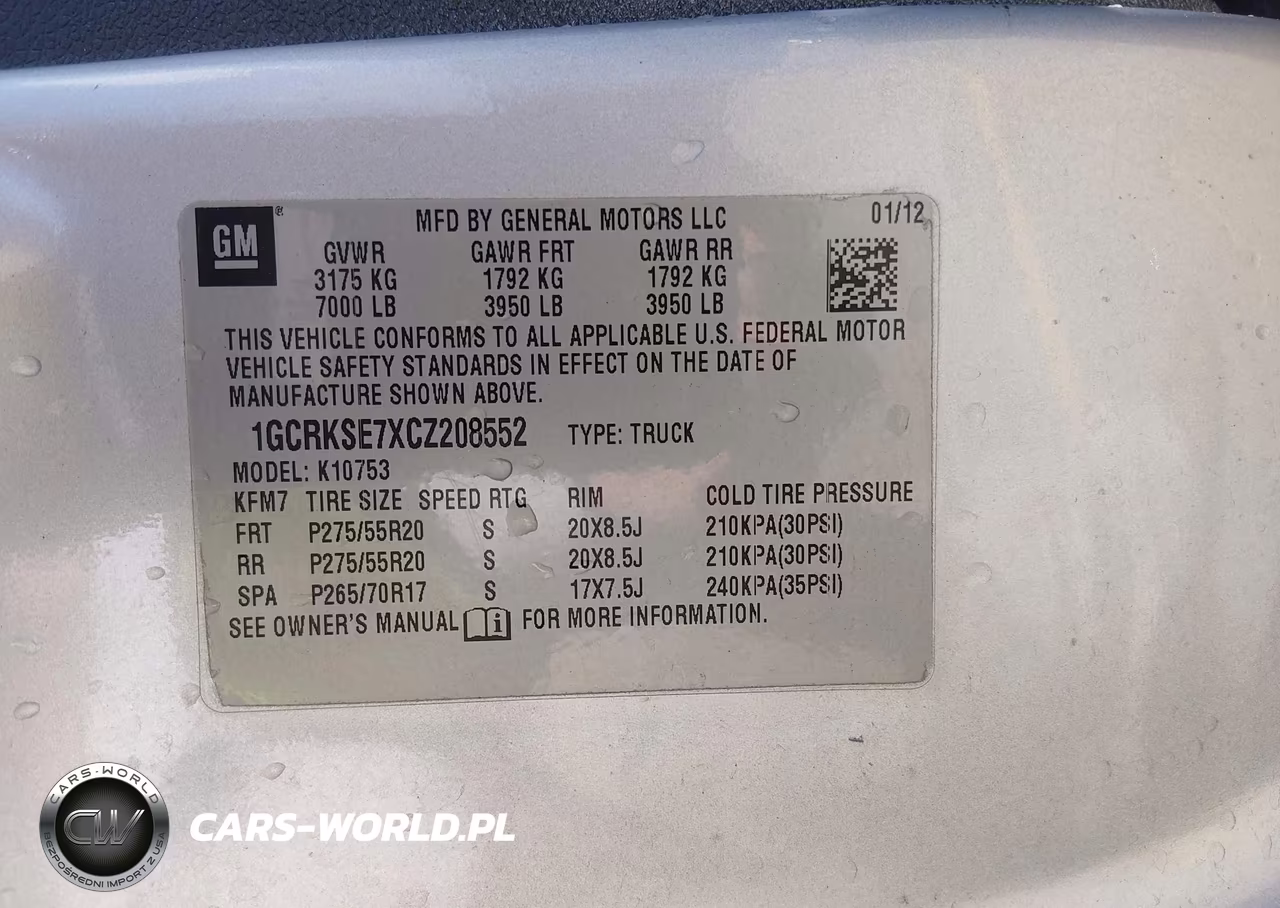2012 Chevrolet Silverado 1500 Lt VIN:1GCRKSE7XCZ208552 - 9