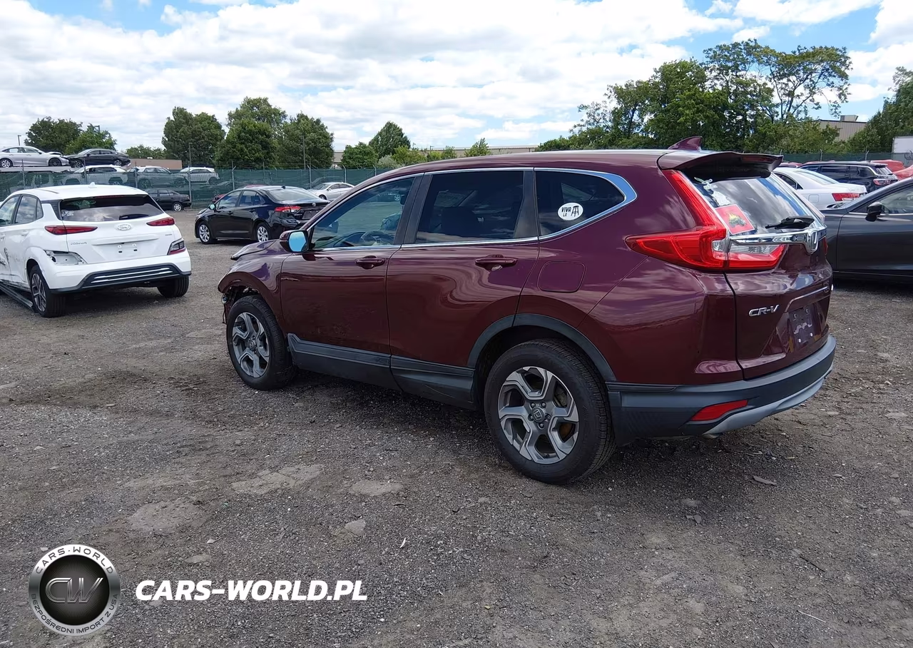 2018 Honda Cr-V Ex-L-Ex-L Navi VIN:2HKRW2H82JH612510 - 3
