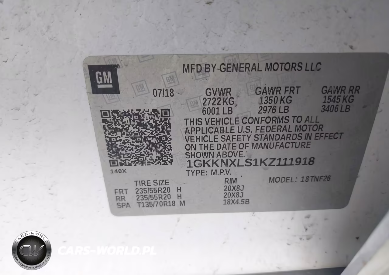 2019 GMC Acadia Denali VIN:1GKKNXLS1KZ111918 - 9