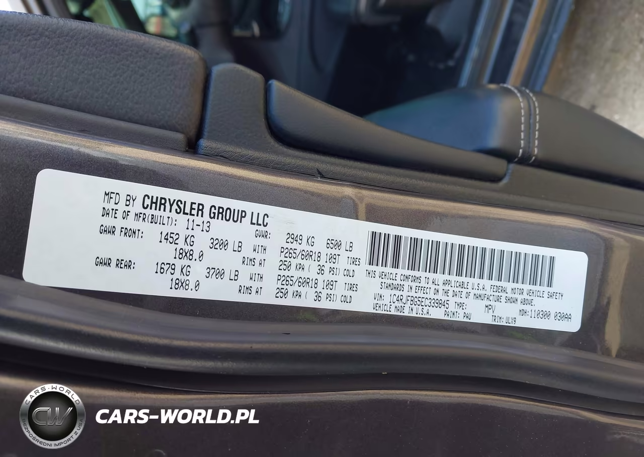 2014 Jeep Grand Cherokee Limited VIN:1C4RJFBG5EC339845 - 9