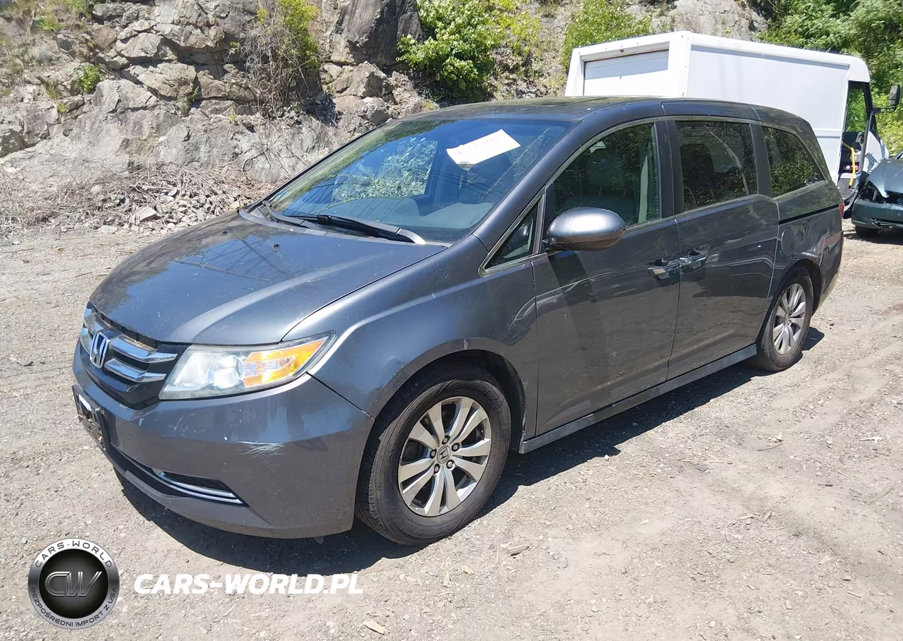 2014 Honda Odyssey Ex-L VIN:5FNRL5H6XEB043886 - 2