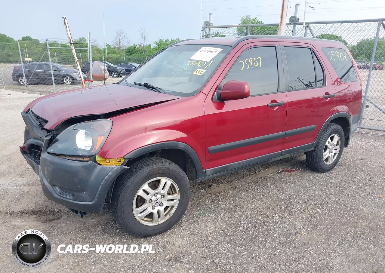 2002 Honda Cr-V Ex VIN:JHLRD77812C007947 - 2