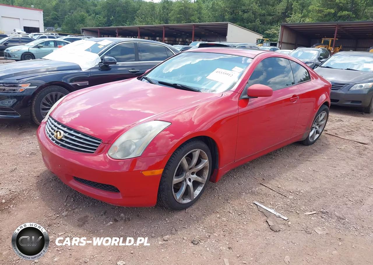 2004 Infiniti G35 VIN:JNKCV54E44M827692 - 2