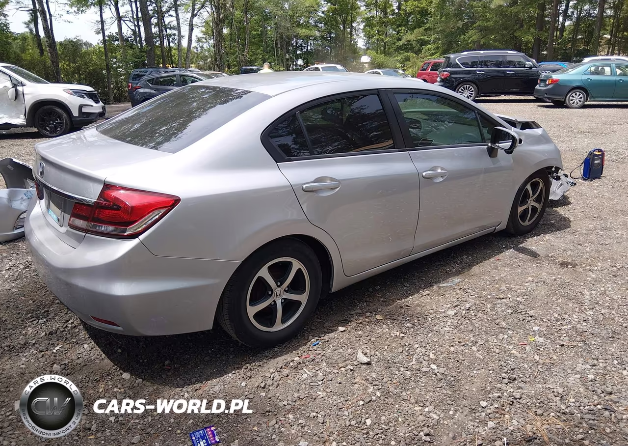 2015 Honda Civic Se VIN:19XFB2F76FE213717 - 4