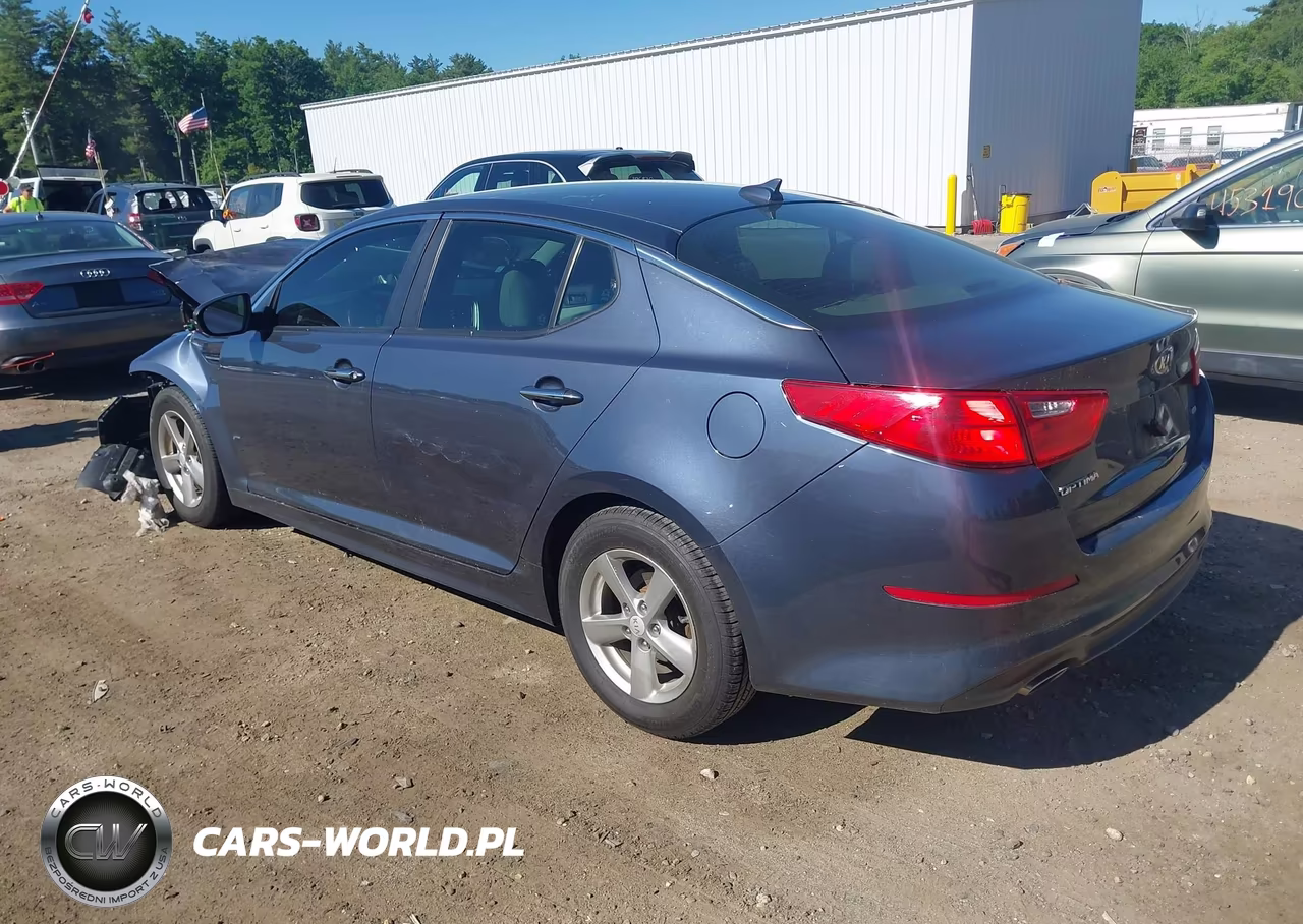 2015 Kia Optima Lx VIN:5XXGM4A75FG470585 - 3