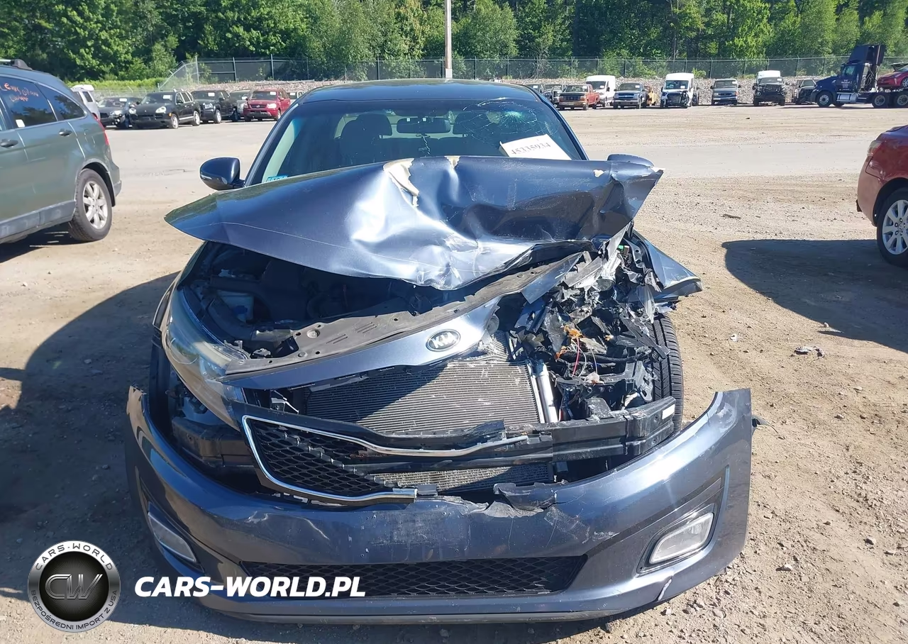 2015 Kia Optima Lx VIN:5XXGM4A75FG470585 - 6