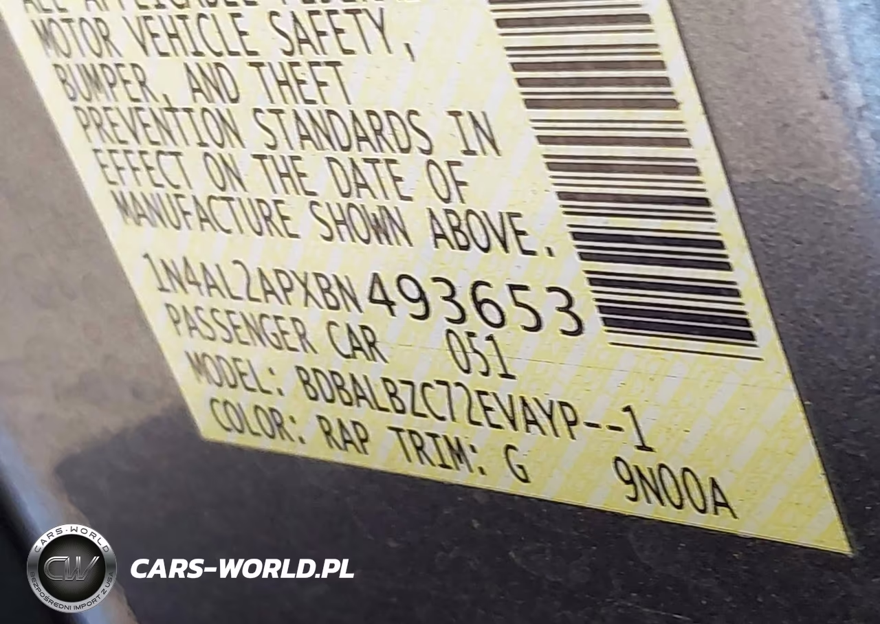 2011 Nissan Altima 2.5 S VIN:1N4AL2APXBN493653 - 9