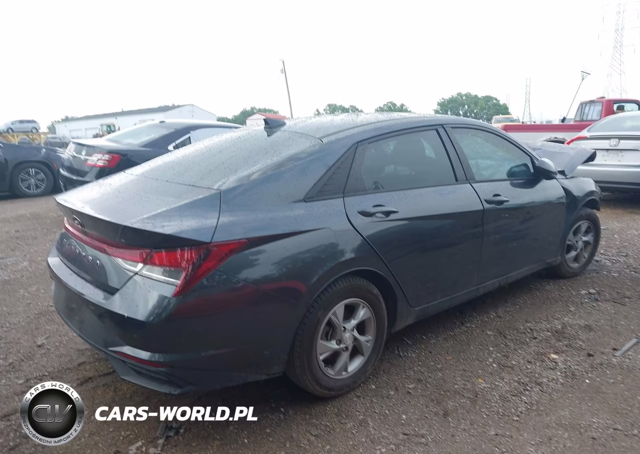 2021 Hyundai Elantra Se VIN:5NPLL4AG9MH015256 - 4
