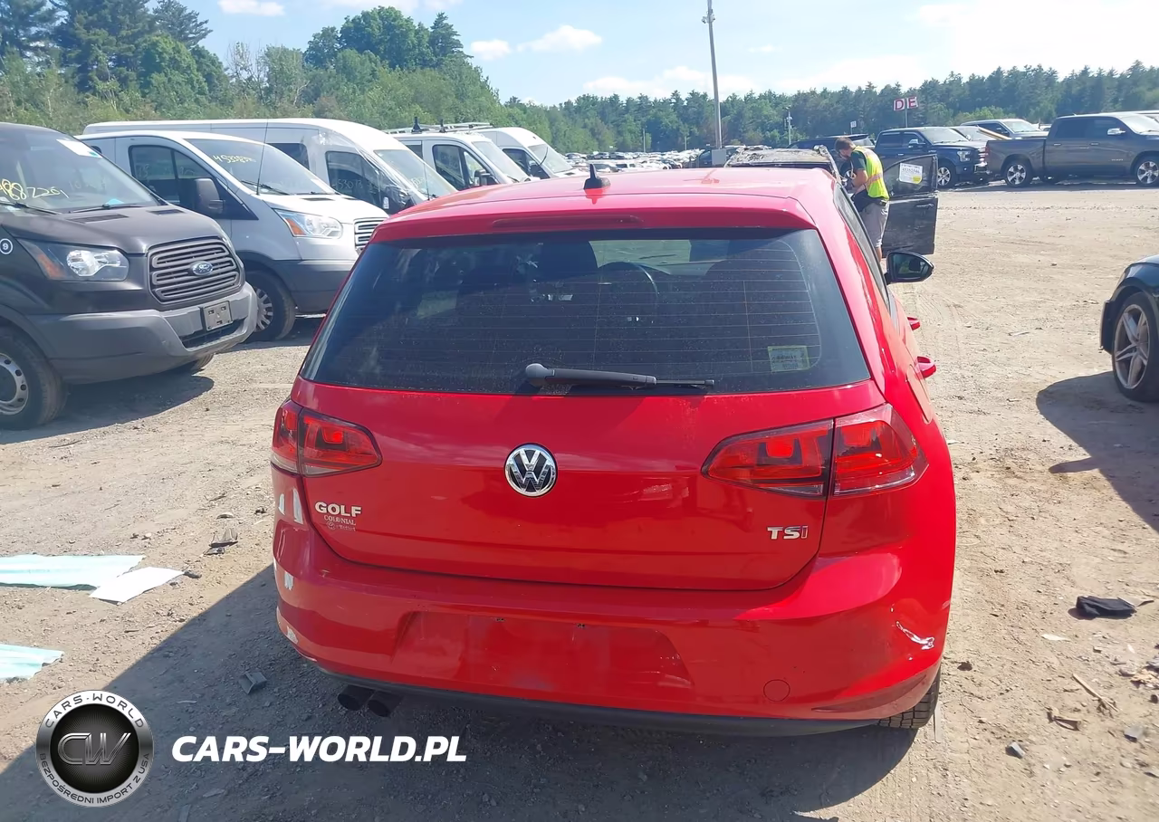 2016 Volkswagen Golf Tsi S 4-Door VIN:3VW217AU7GM041617 - 16
