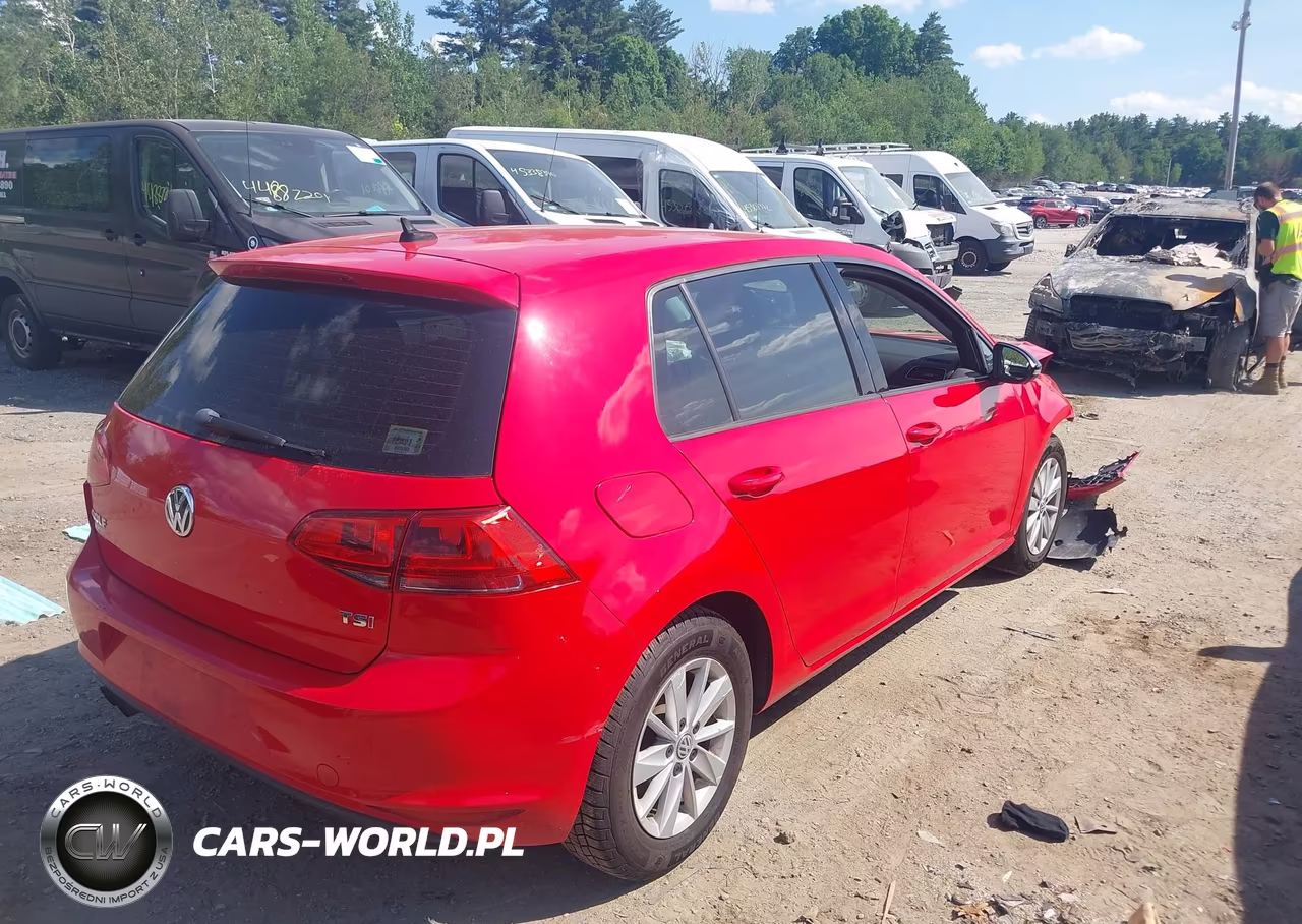 2016 Volkswagen Golf Tsi S 4-Door VIN:3VW217AU7GM041617 - 4