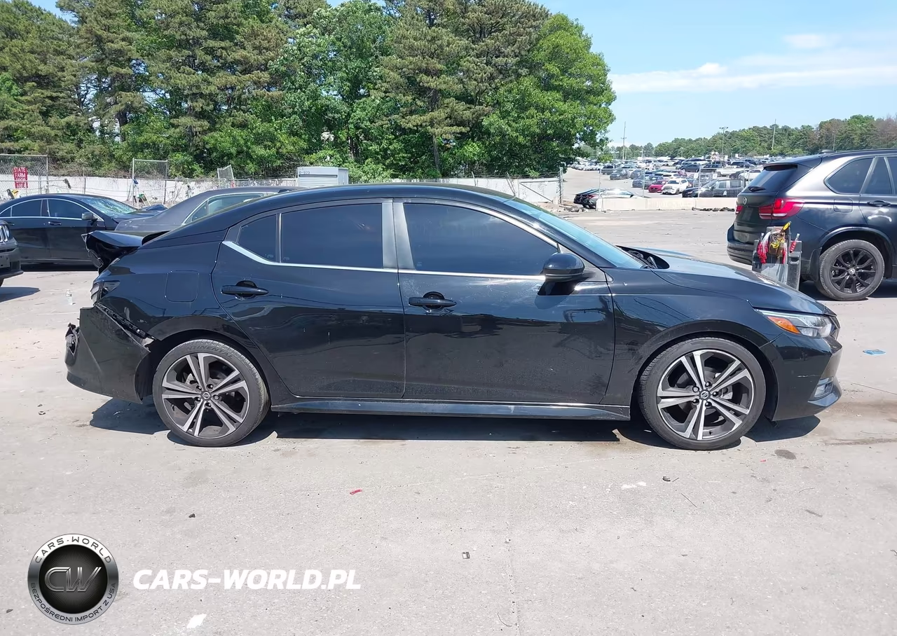 2021 Nissan Sentra Sr Xtronic Cvt VIN:3N1AB8DV5MY203595 - 13