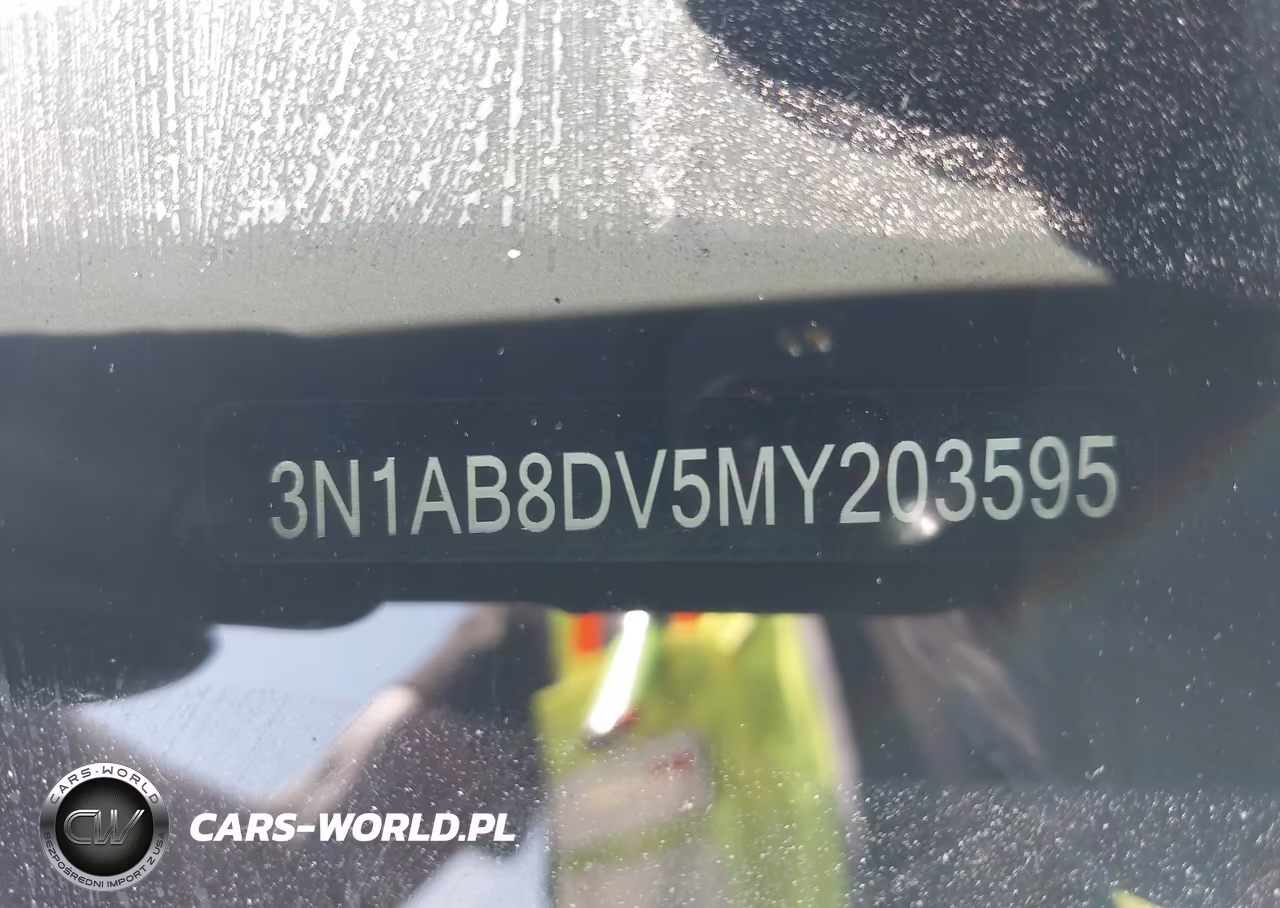 2021 Nissan Sentra Sr Xtronic Cvt VIN:3N1AB8DV5MY203595 - 17