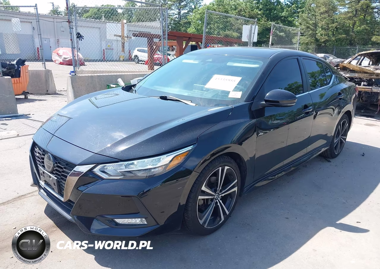 2021 Nissan Sentra Sr Xtronic Cvt VIN:3N1AB8DV5MY203595 - 2
