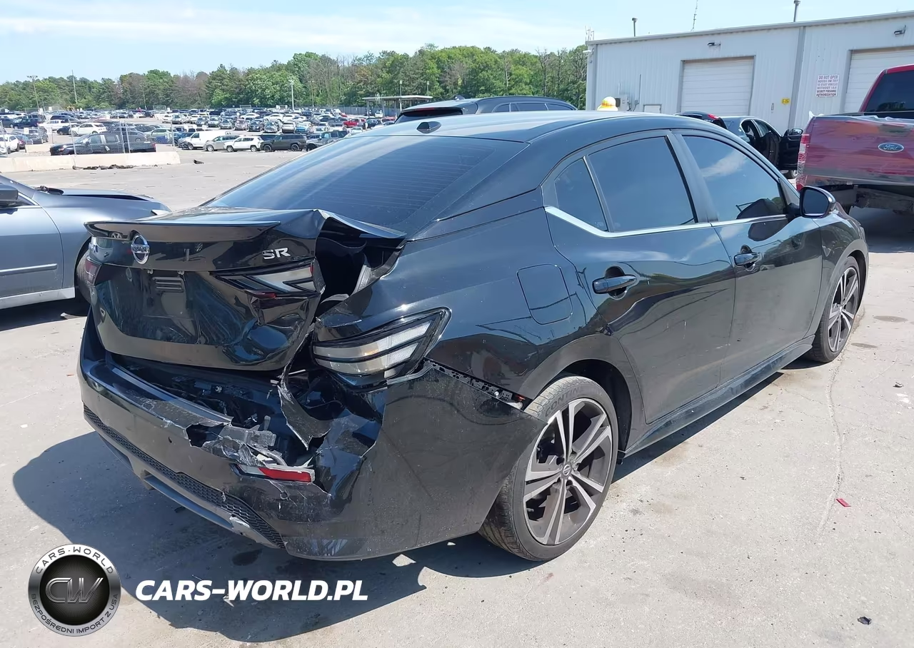 2021 Nissan Sentra Sr Xtronic Cvt VIN:3N1AB8DV5MY203595 - 4