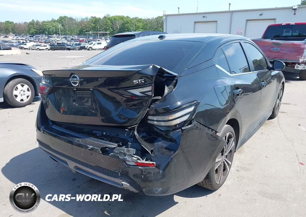2021 Nissan Sentra Sr Xtronic Cvt VIN:3N1AB8DV5MY203595 - 6