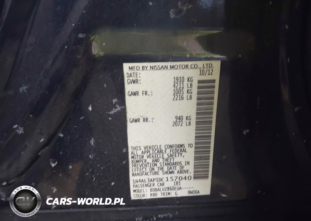 2013 Nissan Altima 2.5 Sv VIN:1N4AL3AP1DC157040 - 9