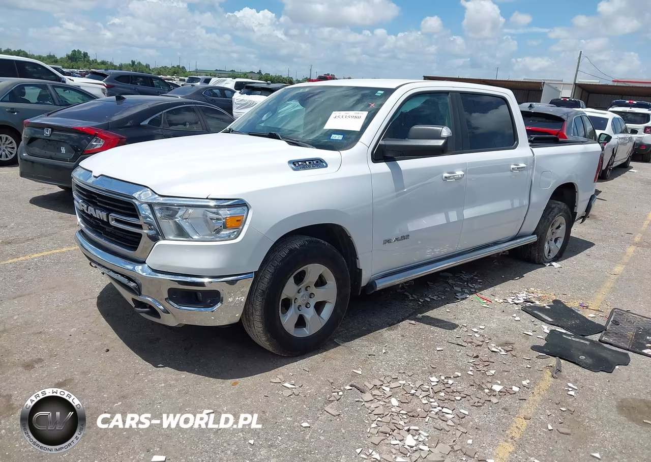 2020 Ram 1500 Big Horn 4X4 5'7 Box VIN:1C6SRFFT0LN338791 - 2
