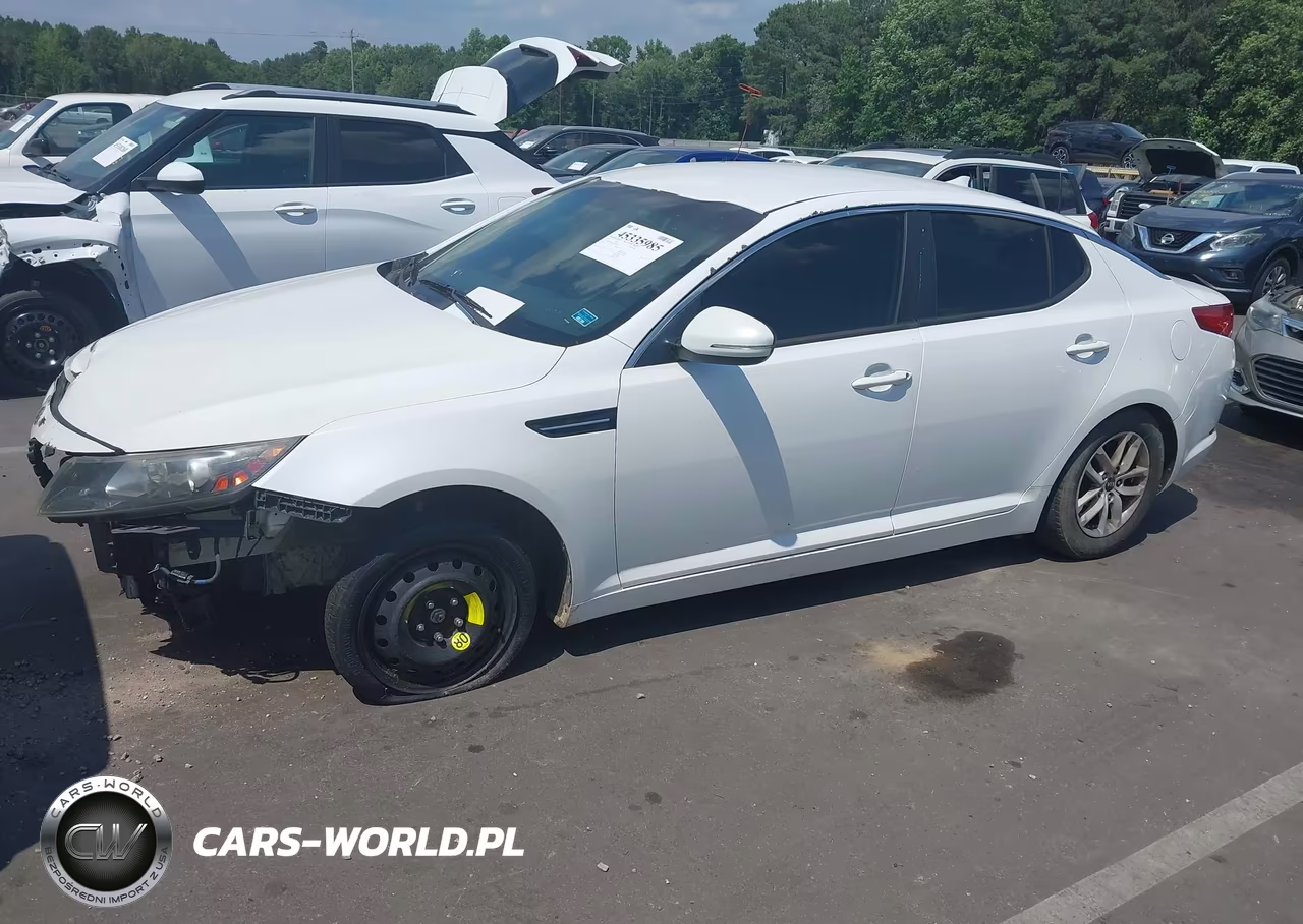 2011 Kia Optima Lx VIN:KNAGM4A74B5072960 - 2