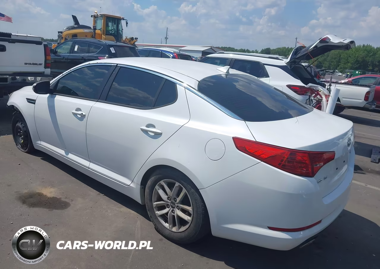 2011 Kia Optima Lx VIN:KNAGM4A74B5072960 - 3